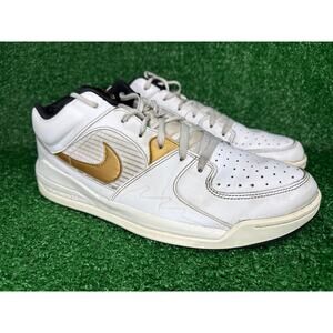 Nike Air Jordan Stadium 90 White Sail Metallic Gold Black DX4397-170 Size 13 Men
